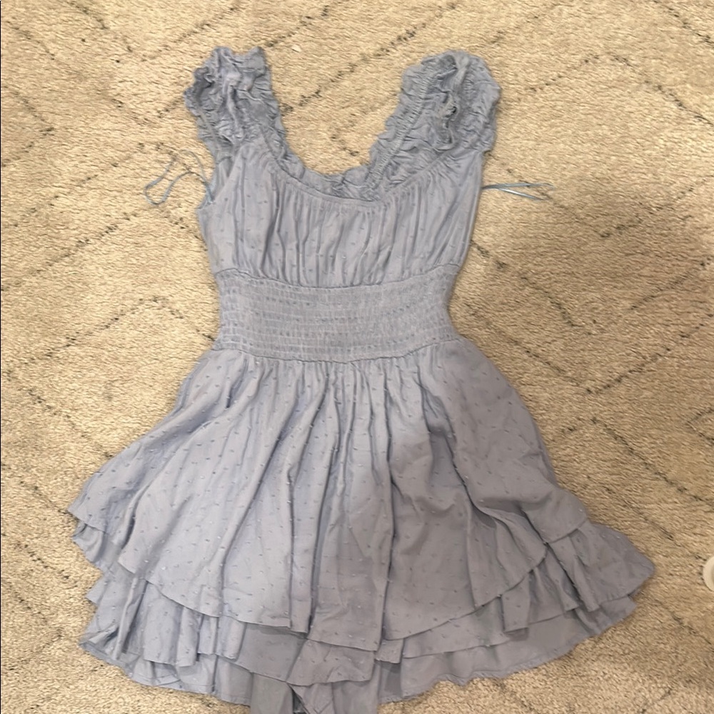 Urban out fitters ruffle romper